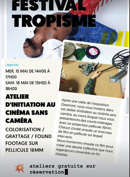 ATELIERS AU FESTIVAL TROPISME2024
